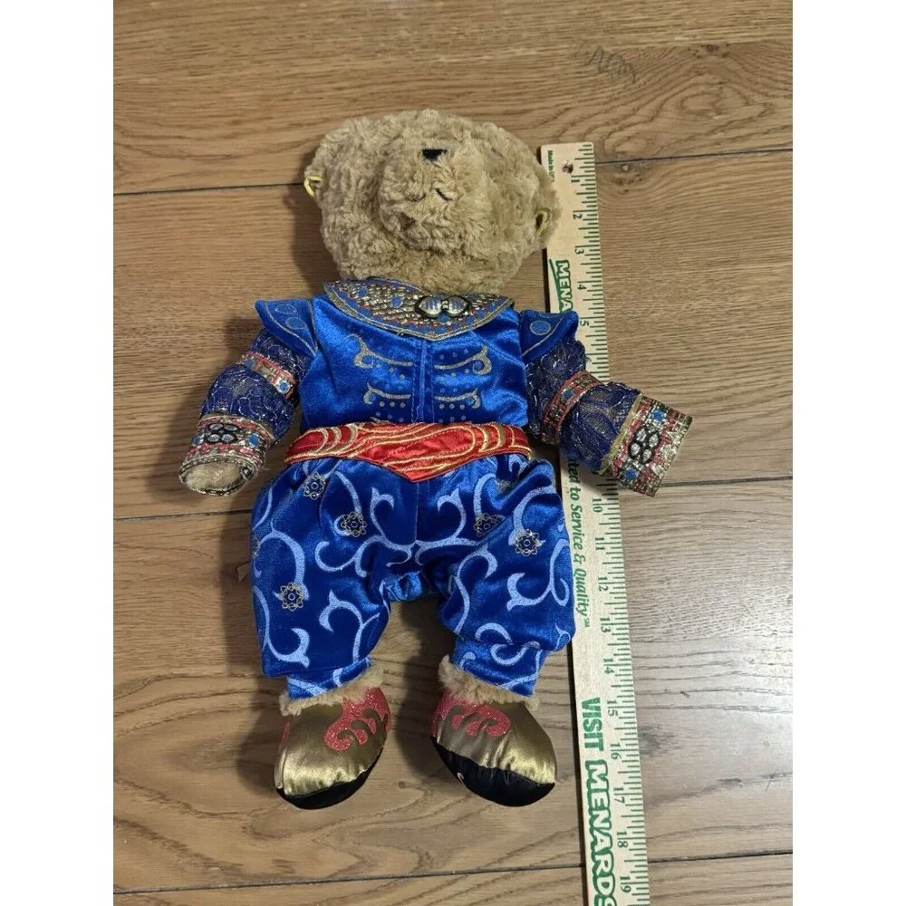 DISNEY ALADDIN THE MUSICAL GENIE‎ TEDDY BEAR EXCLUSIVE PLUSH CUDDLY SOFT TOY